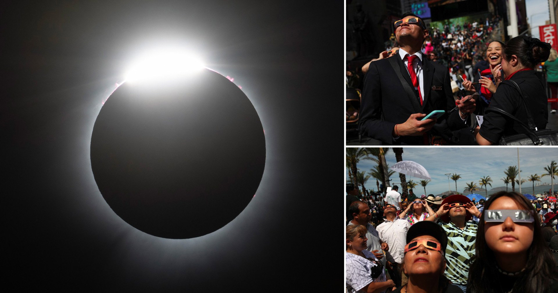 Pictures of the solar eclipse from across North America