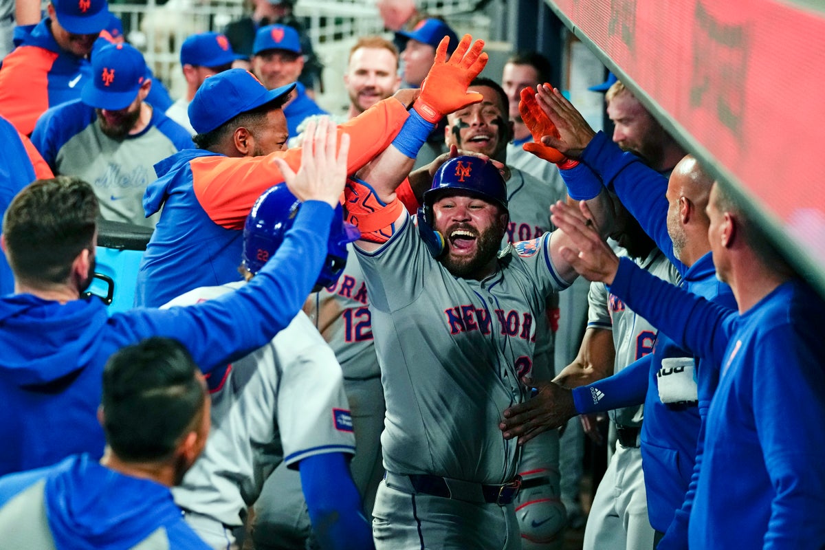 Mets Se Imponen 8-7 A Bravos Con Jonrones De DJ Stewart Y Brandon Nimmo