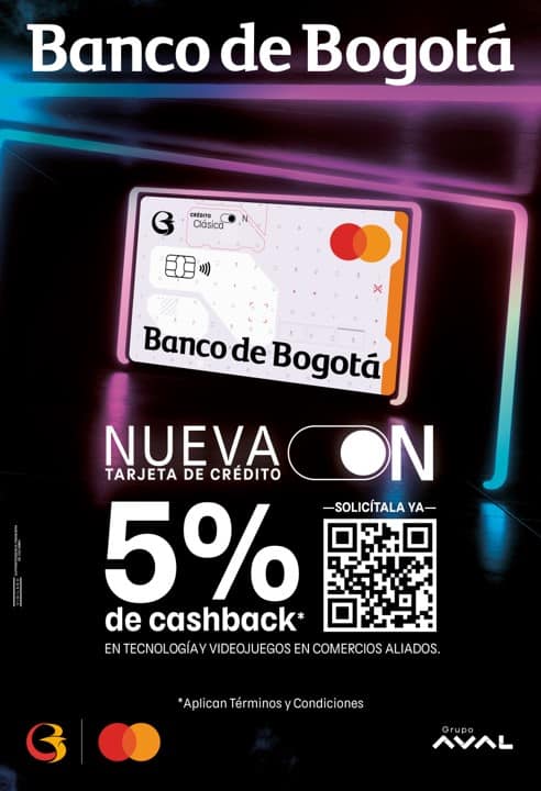 amazon, microsoft, banco de bogotá lanza nueva tarjeta de crédito on: estos son sus beneficios
