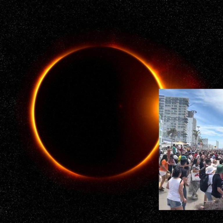 VIDEO. Esto es lo que no se vio del eclipse solar total 2024 en