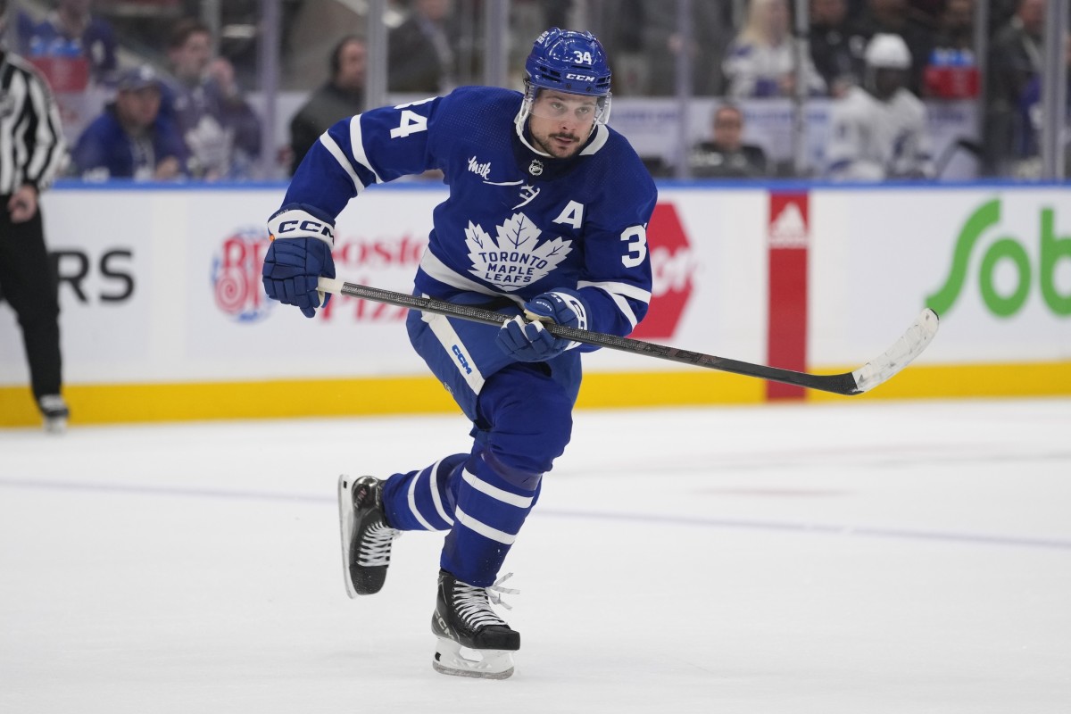 Maple Leafs' Auston Matthews Records 65th Goal As He Approaches Rare ...