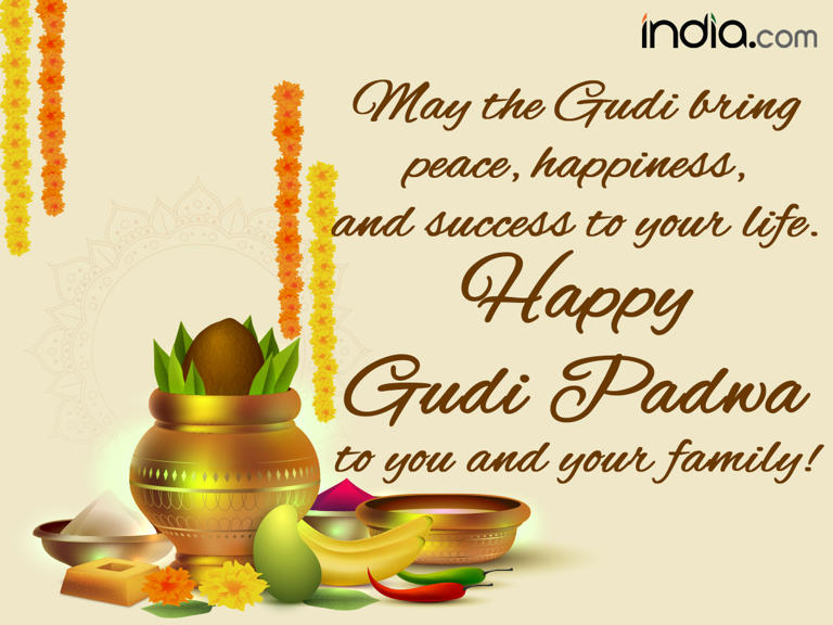 Gudi Padwa 2024: Heartfelt Wishes, Quotes, Messages, Images And SMS For ...