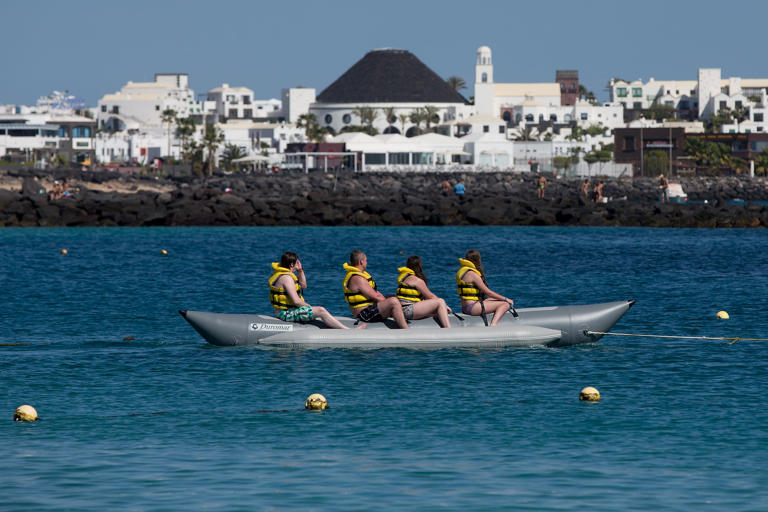 Lanzarote holidays: UK tourists issued holiday warning as Canary Island 'on brink of collapse' amid anti-tourism protests