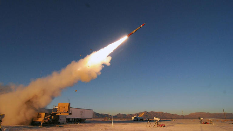 PAC-3 MSE launched from virtual Aegis ship hits cruise missile target