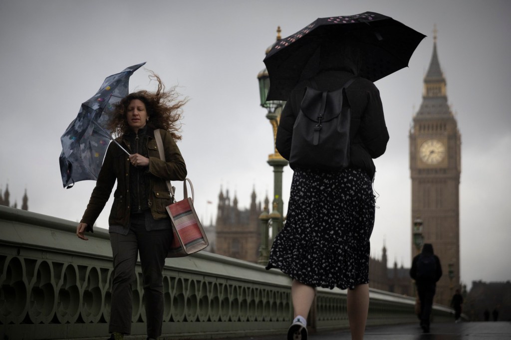 Map reveals areas most like to flood in the UK today