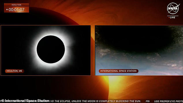 See The Solar Eclipse From Space Watch The Incredible Moment The