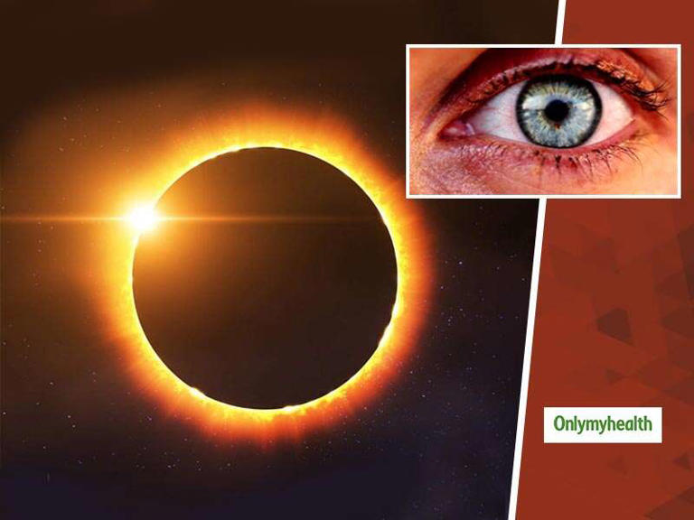 Solar eclipse eye pain