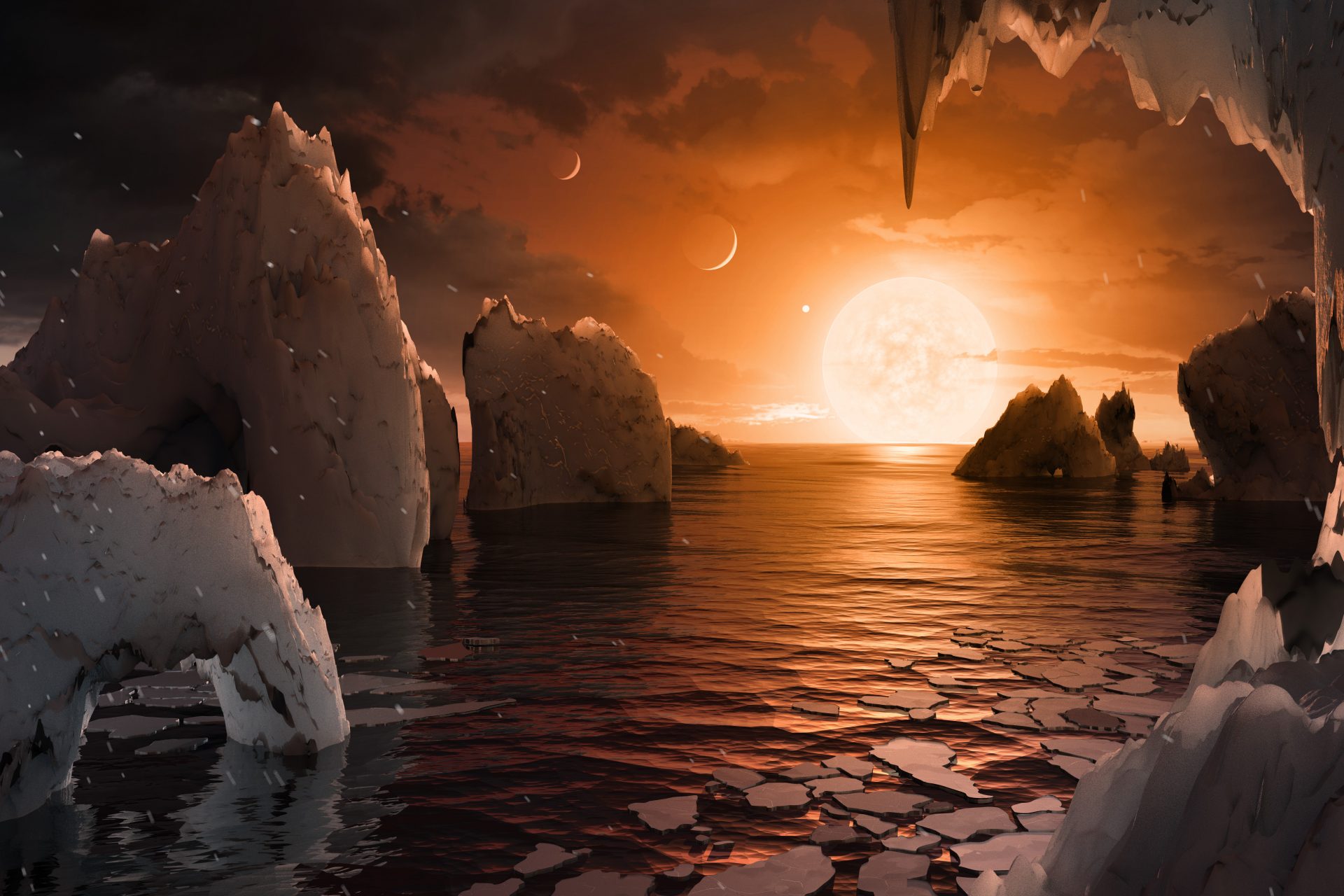 Scientists discovered an exoplanet with a weird surprise on its surface