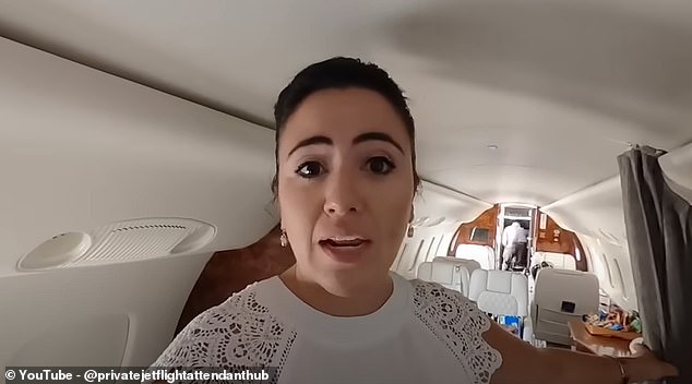 private jet flight attendant lifts the lid on how the 'other half' really live as she opens up about her life in the skies catering to the ultra-wealthy