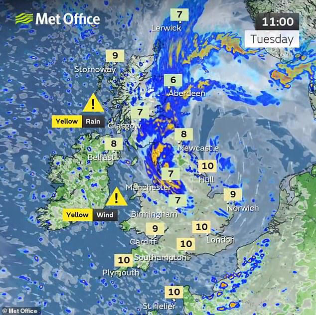 UK weather: Storm Kathleen's heavy downpours spark flooding chaos as ...