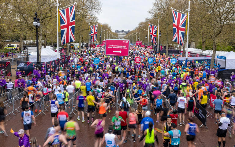 Last year's London Marathon welcomed a record number of starters - For the Telegraph/Heathcliff O'Malley