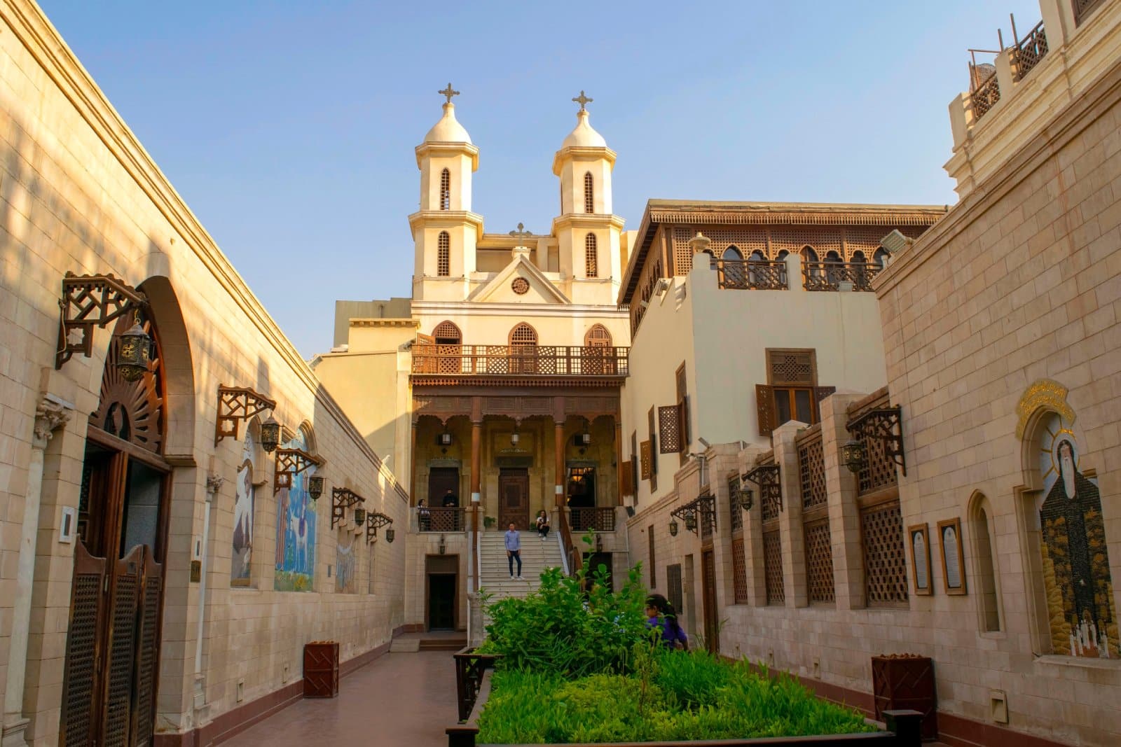 <p class="wp-caption-text">Image Credit: Shutterstock / ViktoriyaFivko</p>  <p><span>The Hanging Church, officially known as Saint Virgin Mary’s Coptic Orthodox Church, is one of Cairo’s most revered Christian sites. Built in the 7th century and named for its location above a gatehouse of Babylon Fortress, the church is a marvel of Coptic architecture, featuring a wooden roof in the shape of Noah’s Ark and intricate screenwork. Inside, the church houses a collection of icons, relics, and manuscripts that chronicle the history of the Coptic Church in Egypt. The Hanging Church is not just a place of worship but a symbol of the enduring presence of Christianity in Egypt.</span> </p>