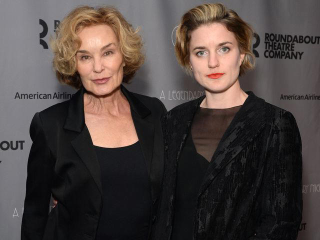 Andrew Toth/Getty Jessica Lange and Hannah Jane Shepard attend the Roundabout Theatre Company's 2018 Gala on February 26, 2018 in New York City.