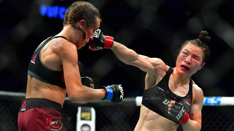 UFC Full Fight: Relive Zhang Weili's Fight Of The Year War With Joanna ...
