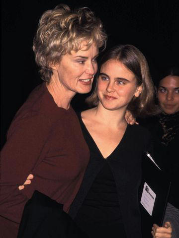 Andrea Renault/Globe Photos/ZUMAPRESS.com/Alamy Jessica Lange and Shura Baryshnikov at a benefit on November 3, 1999.