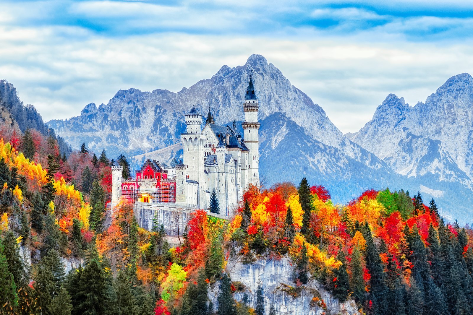 <p class="wp-caption-text">Image Credit: Shutterstock / Feel good studio</p>  <p><span>Straight out of a fairytale, Neuschwanstein Castle perches atop a rugged hill, boasting enchanting turrets, secret passages, and panoramic views of the Bavarian Alps.</span></p>