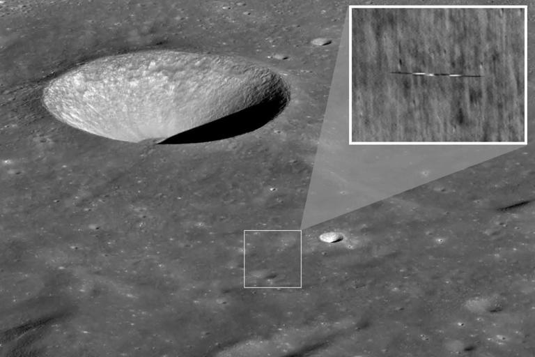 NASA pics capture mysterious ‘surfboard’ orbiting the moon: ‘Exquisite ...