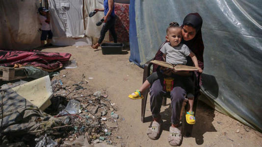 As mulheres e as crianças estão entre os mais afetados pelas operações militares de Israel em Gaza