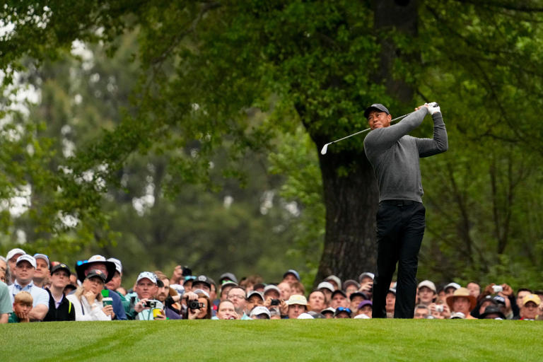 Here's Tiger Woods' scheduled 2024 Masters group and tee time for