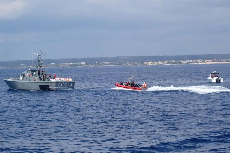 Coast Guard intercepts 101 US-bound migrants in boats on the high seas ...