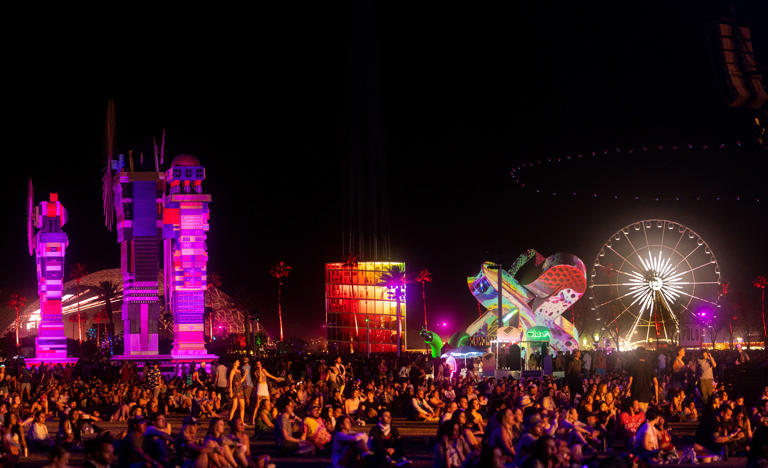 Atmosphere at the 2023 Coachella Valley Music & Arts Festival on April 22, 2023 in Indio, California. (Photo by Christopher Polk/Variety via Getty Images)