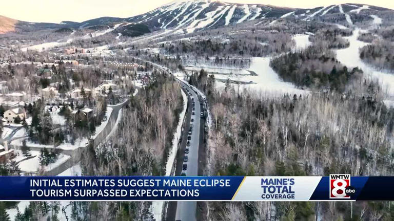 maine eclipse tourism exceeded expectations