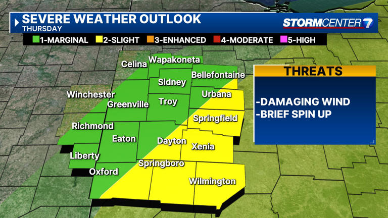 Rain, storm chances through Friday; Staying warm