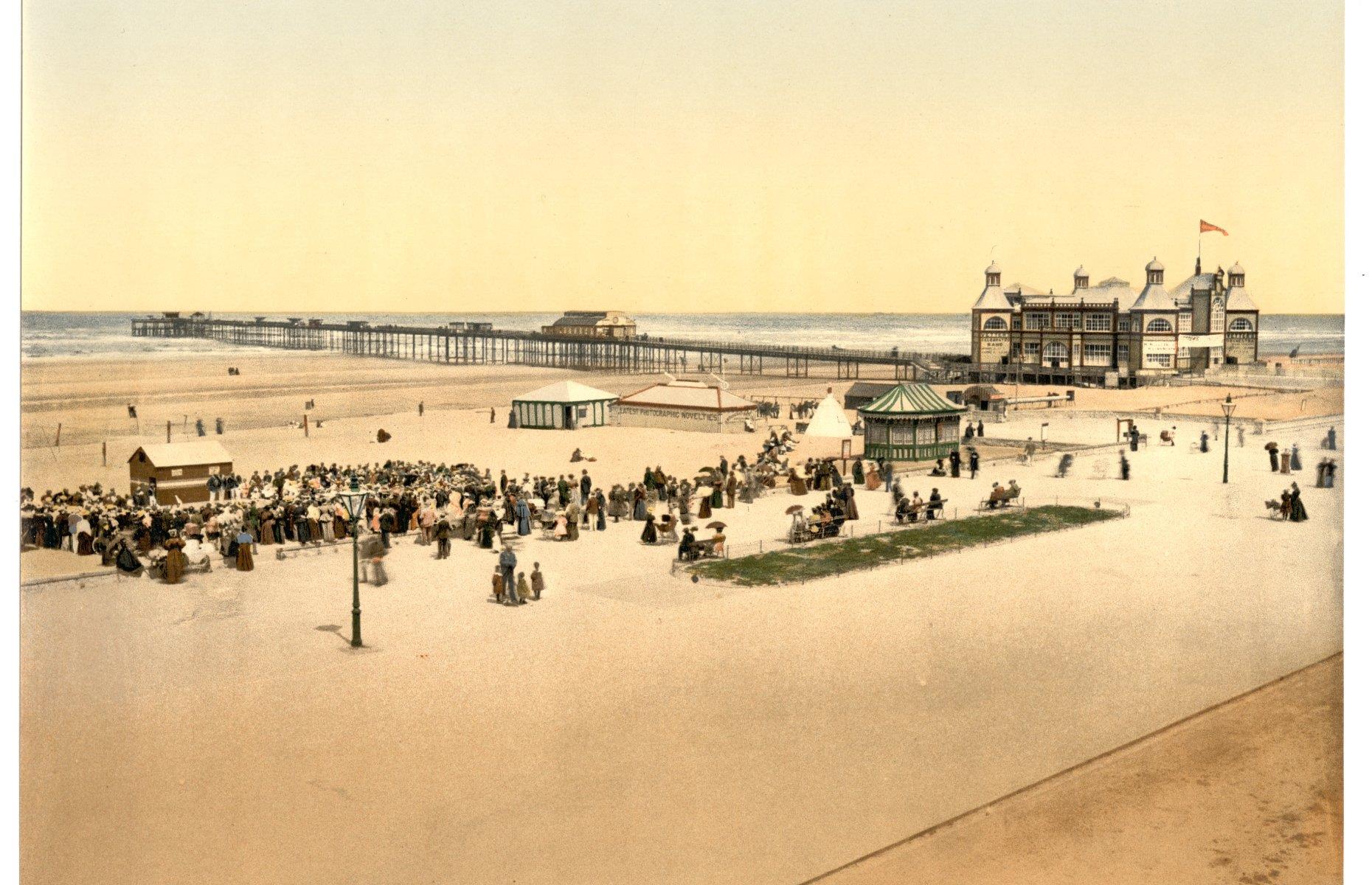 Past and present: UK seaside towns in their heyday and now