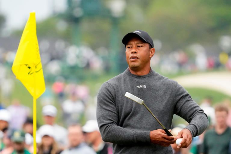 Tigers Woods score today at 2024 Masters Tournament Scorecard, results