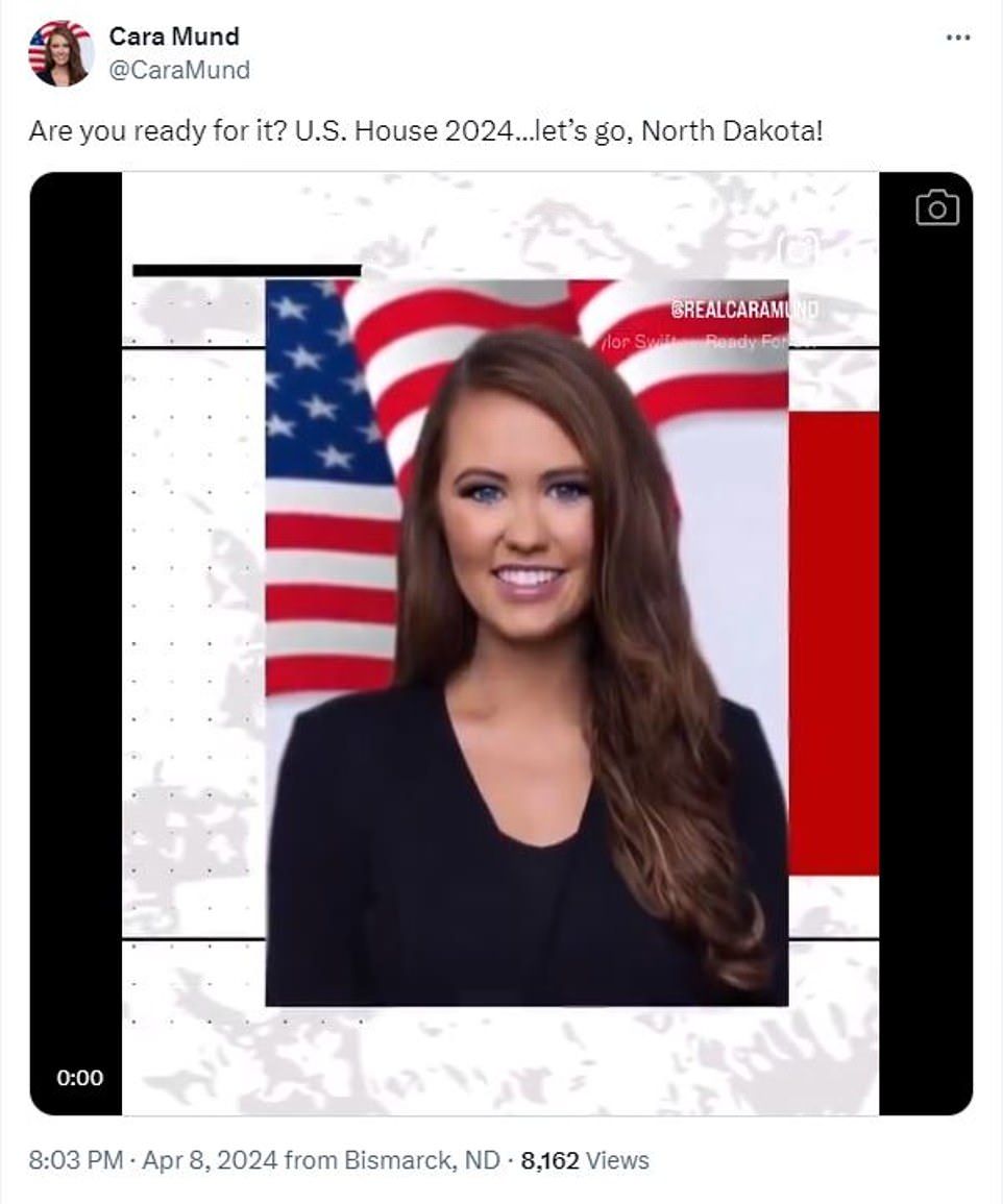 Former Miss America Cara Mund Is Running For Congress In North Dakota