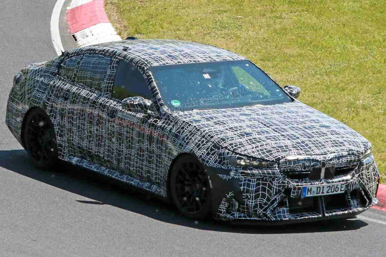 Bmw M5 Prototype Spotted Testing: Glimpse Into The Future Of Performance