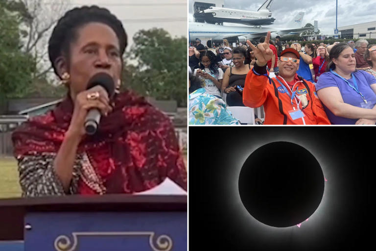 Space cadet: Rep. Sheila Jackson Lee tells schoolkids that moon is a ‘planet’ and ‘made up mostly of gases’
