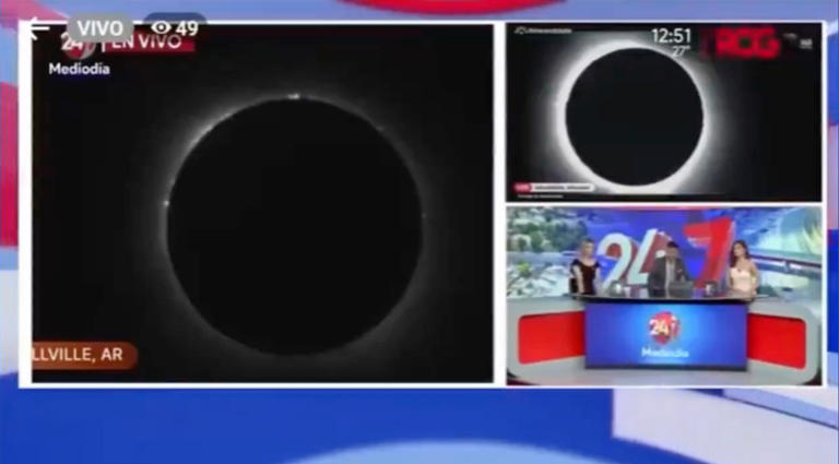 The incident appeared to be the first time a so-called “testicular eclipse” prank made its way to TV in Latin America. RCG Media