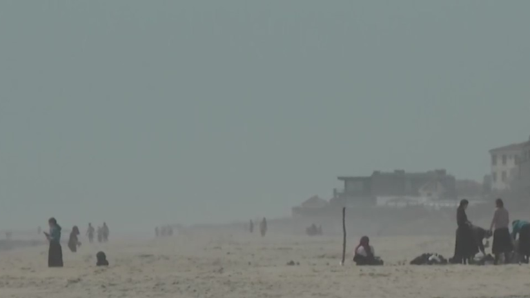 New Jersey residents enjoy the weather: ‘The beach is just beautiful’