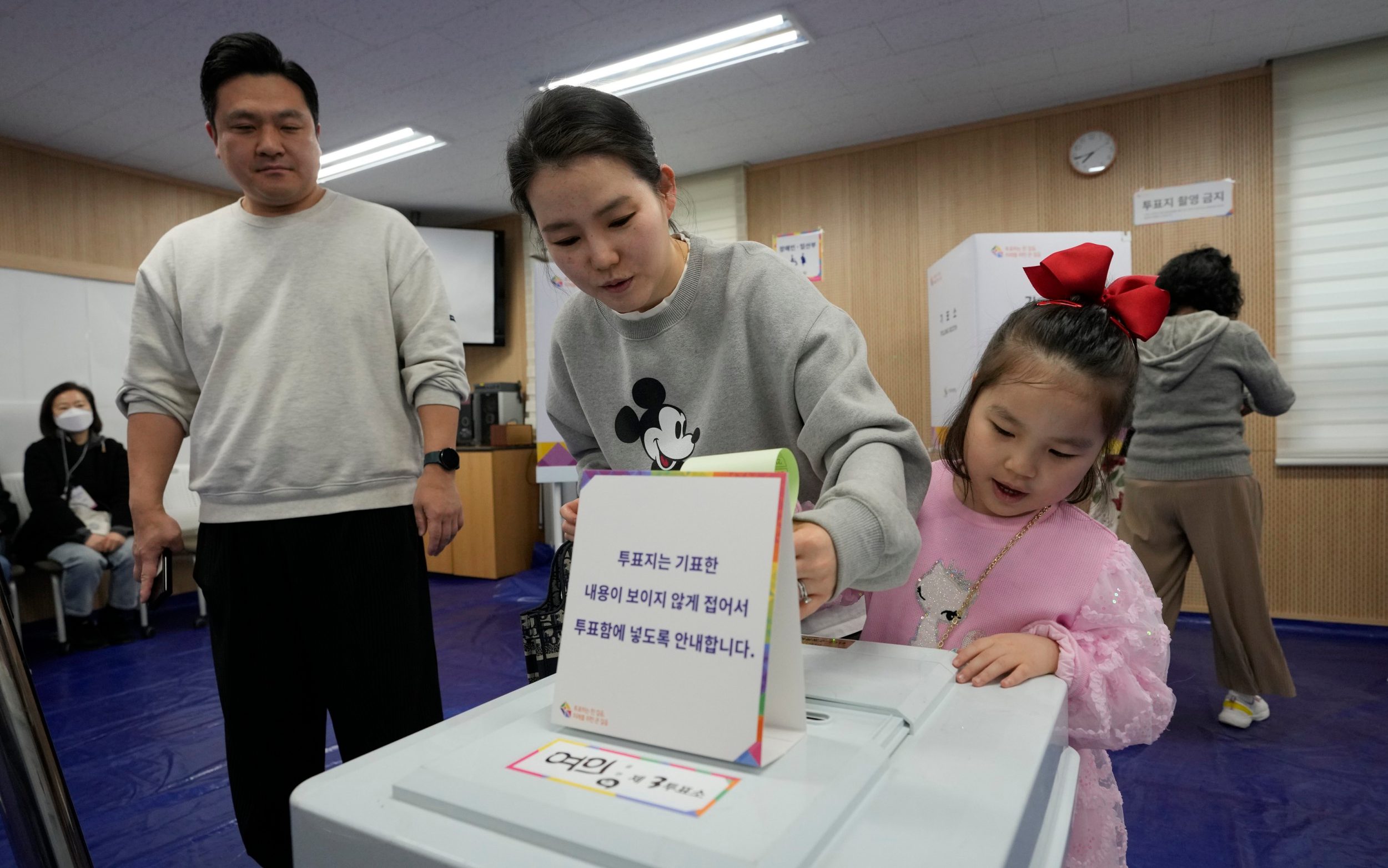 south korean opposition set for landslide election win