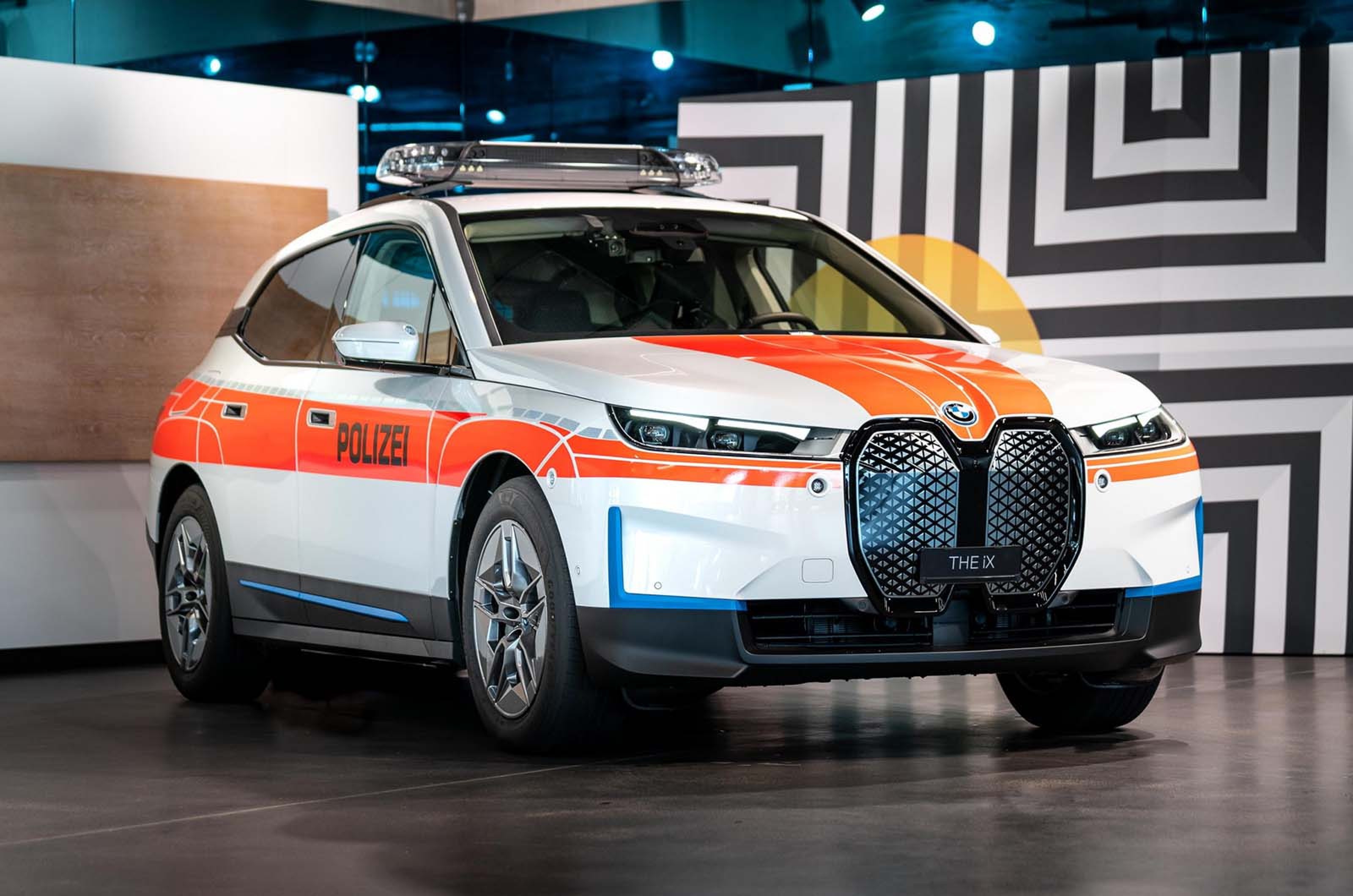 The world's most interesting electric police cars