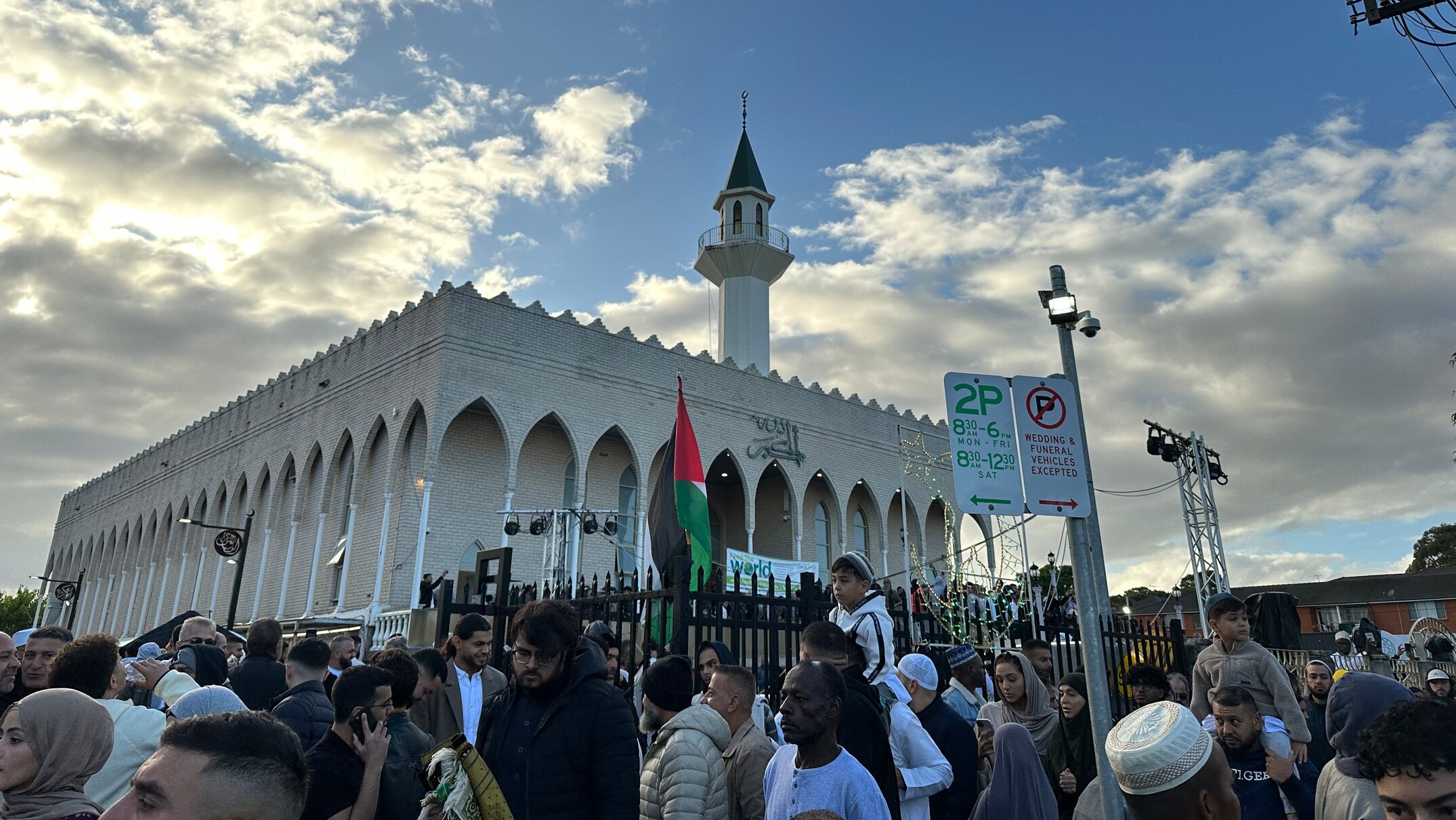 lakemba mosque breaks tradition by not inviting any mps to the annual eid prayer