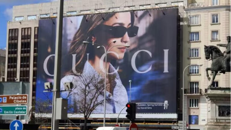 Alia Bhatt features for Gucci ad on massive Madrid billboard; the ...