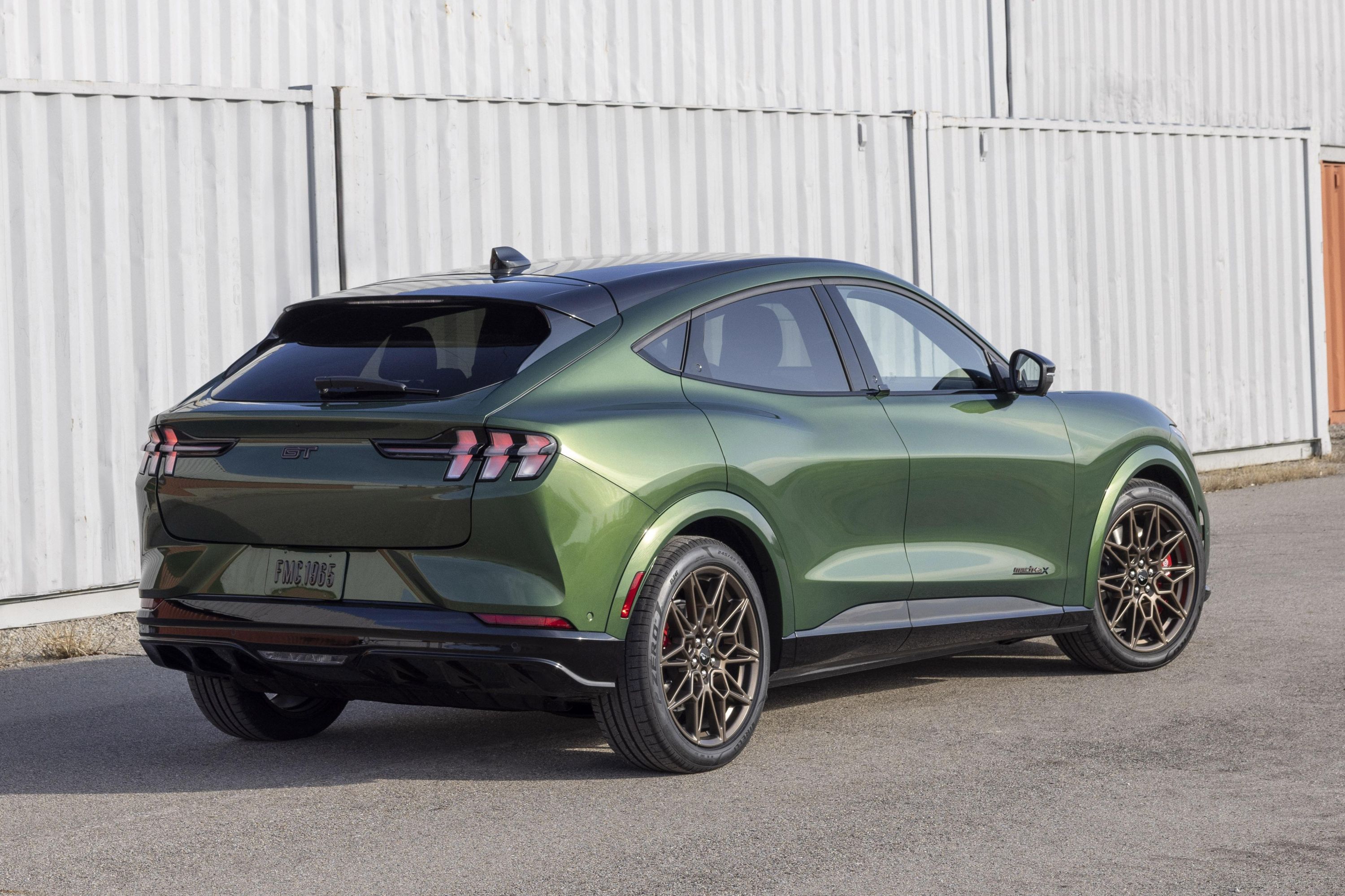 android, ford mustang mach-e guns for tesla model y with more range, torque