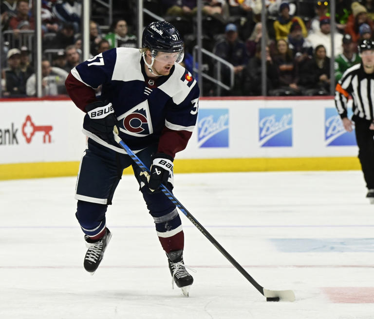 The adrenaline rush is over for Avalanche center Casey Mittelstadt. Now ...