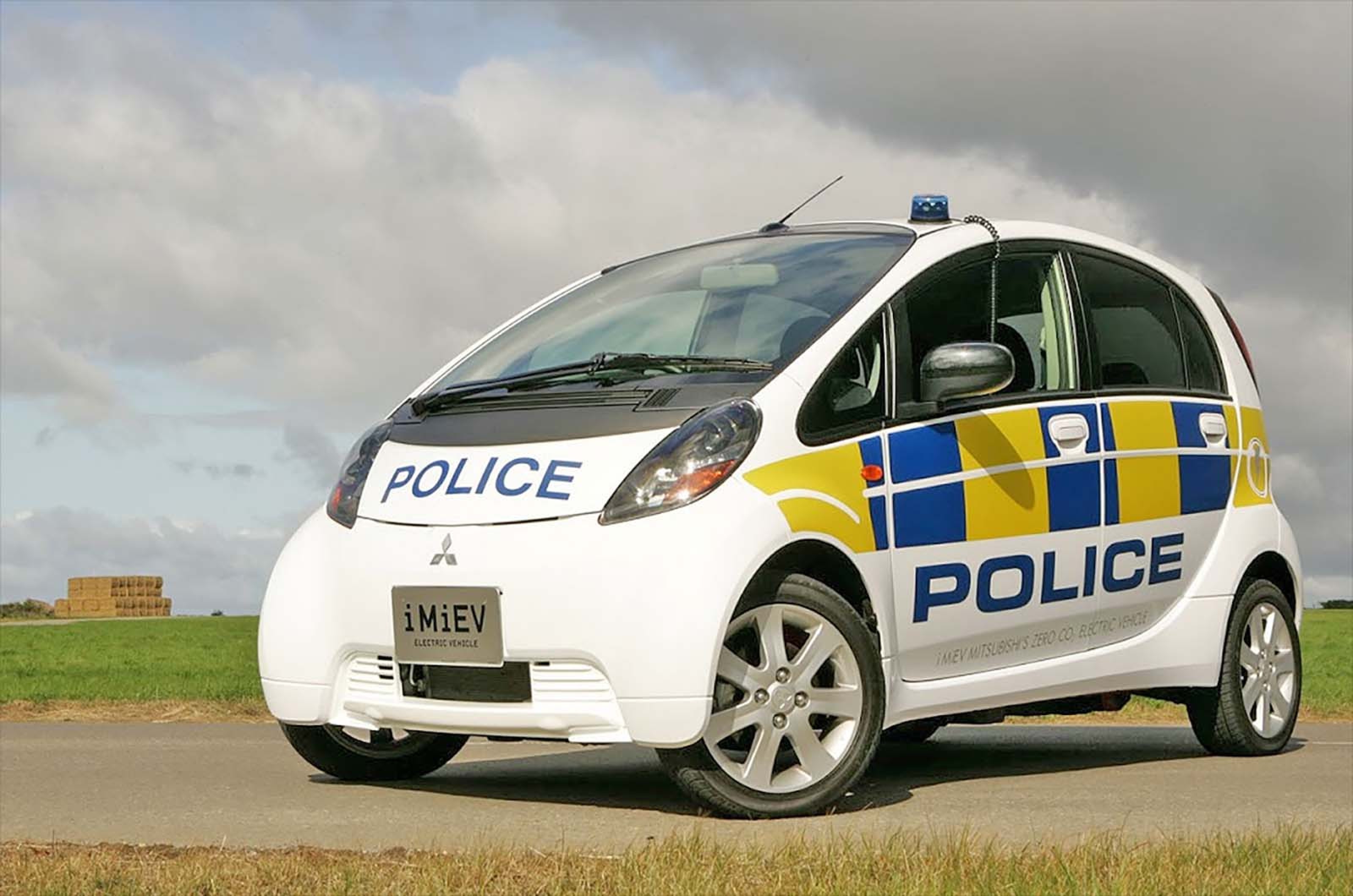 The world's most interesting electric police cars