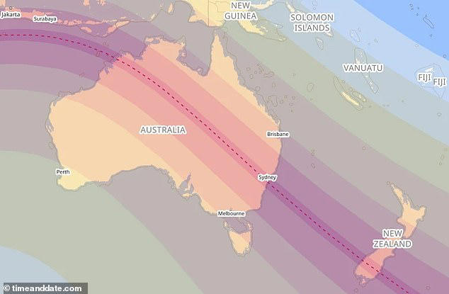 Where To See The Next Solar Eclipse In Australia - And How Long You'll 