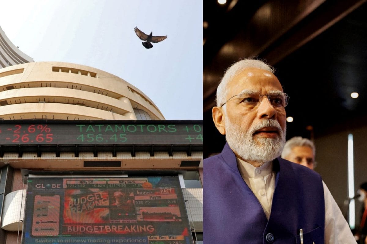 sensex hits 75,000, was at 25,000 when pm modi won in 2014; a look at the journey