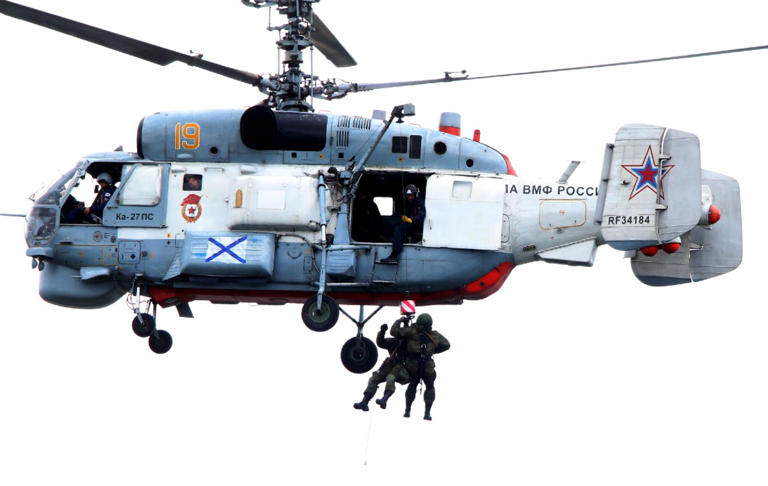 Russian Helicopter Crashes in Crimea