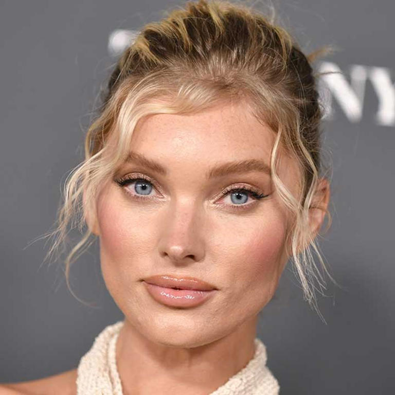 Elsa Hosk wows in plunging dress with shock hair transformation