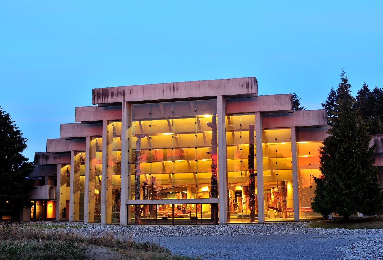 <p class="wp-caption-text">Image Credit: Shutterstock / Xuanlu Wang</p>  <p><span>Located on the University of British Columbia campus, the Museum of Anthropology is renowned for its collections of First Nations and indigenous cultures around the world. With its striking architecture inspired by Northwest Coast First Nations post-and-beam structures, the museum offers an insight into the region’s rich cultural heritage through artifacts, totem poles, and the acclaimed Great Hall.</span></p>