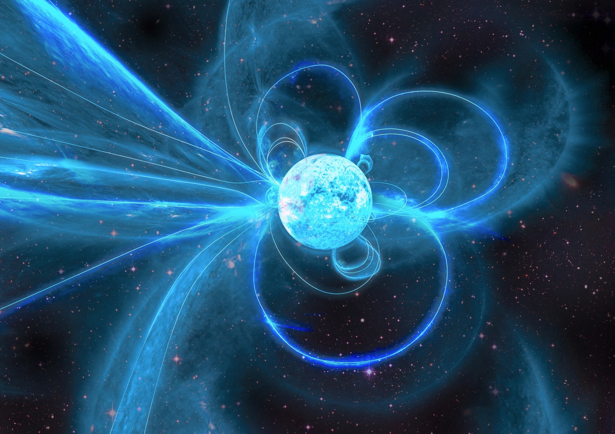 csrio telescope detects unprecedented behaviour from nearby magnetar