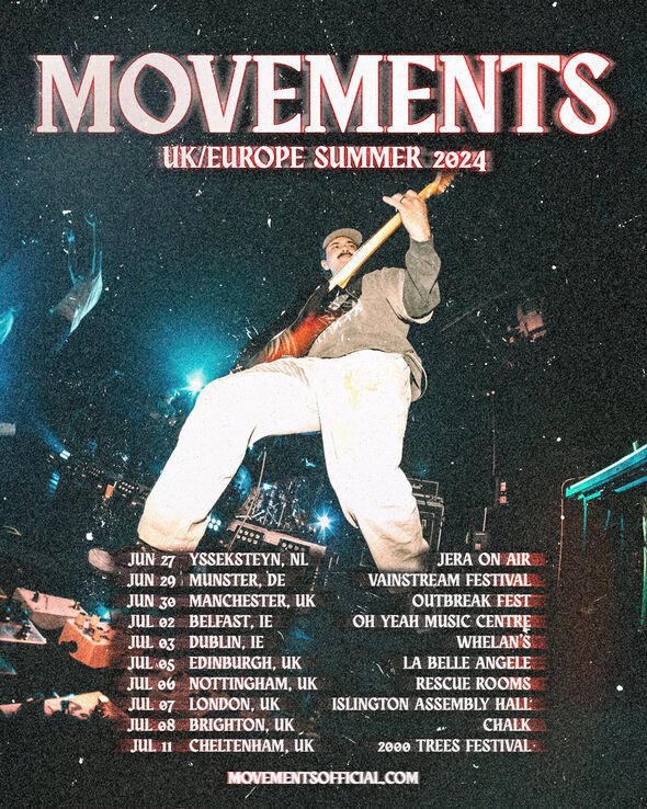 Movements confirm only UK shows in 2024 here's how to get tickets