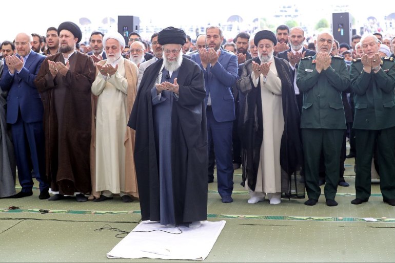 iran’s khamenei blasts israel, west for ‘bloody’ gaza war in eid speech