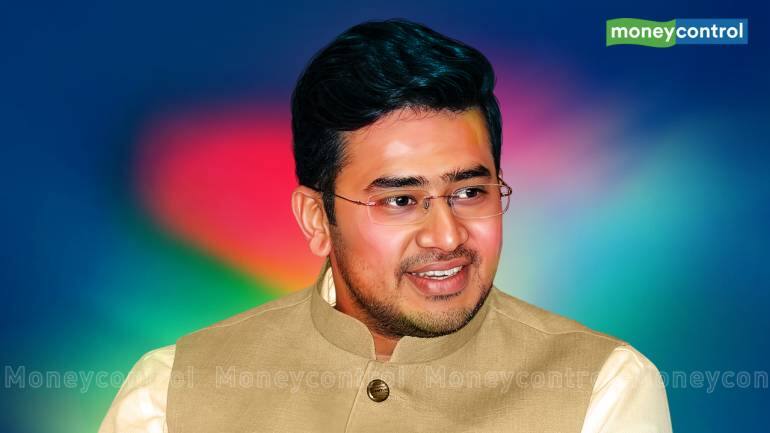 what makes tejasvi surya, bjp's bengaluru south candidate, 30 times wealthier in 5 years?